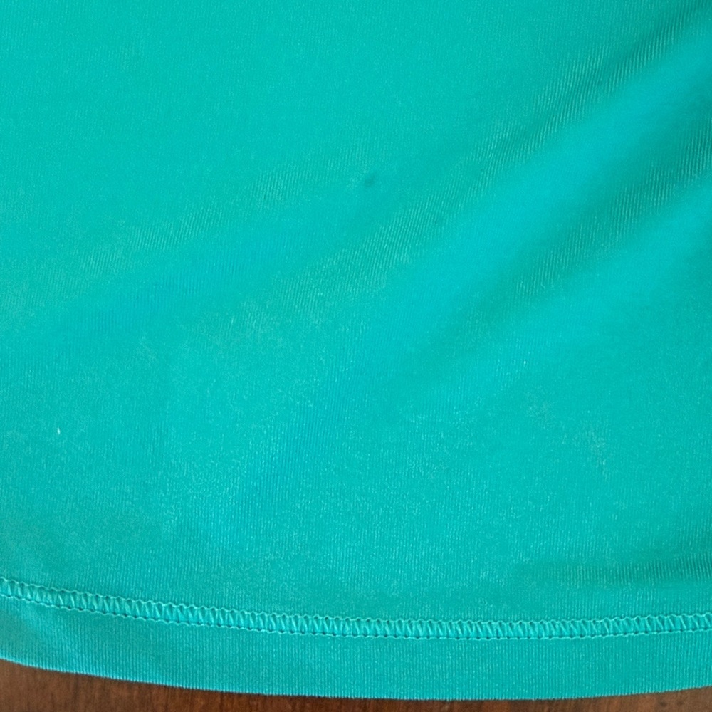 Under Armour Women's Teal Green Long Sleeve Pullover 1/4 Zip Loose Fit Small - Picture 7 of 7